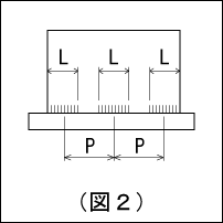 溶接記号(JIS)_ピッチ